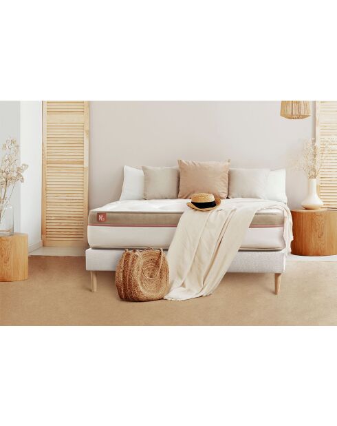 Ensemble LE COSY sommier kit blanc