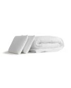 Pack LE DOUILLET sommier kit blanc