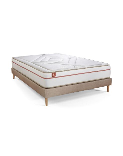 Pack LE PAISIBLE sommier kit beige