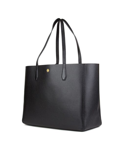 Sac cabas en Cuir Blake noir - 36x28x14cm