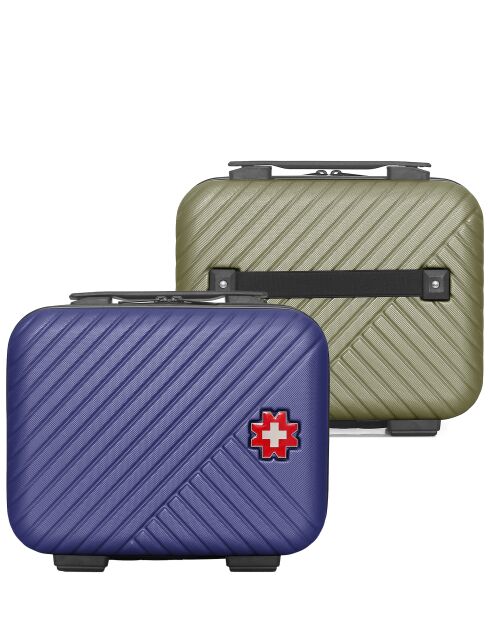 2 Waschtische Spiez-K marineblau/khaki - 30x23x16 cm