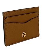 Porte-cartes en Cuir Emerson marron - 10x7x0.5 cm