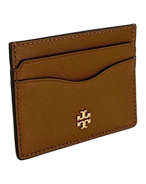 Porte-cartes en Cuir Emerson marron - 10x7x0.5 cm