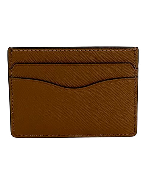 Porte-cartes en Cuir Emerson marron - 10x7x0.5 cm