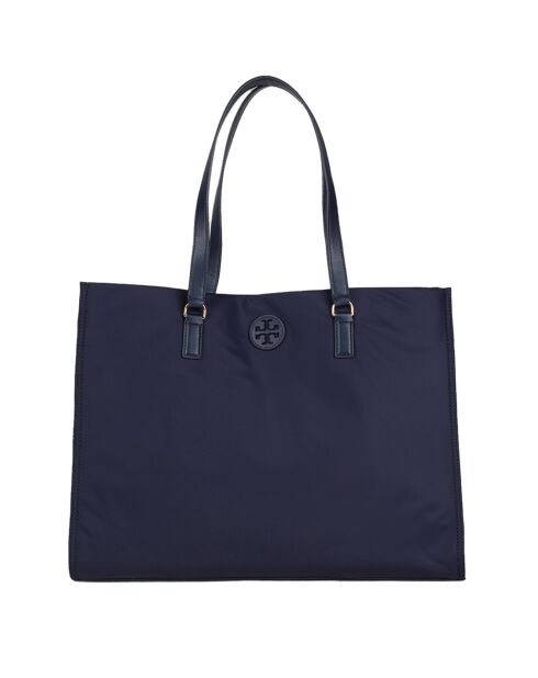 Sac cabas Ella en nylon bleu marine - 30x43x18 cm