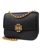 Borsa a tracolla Britten nera in pelle - 24x8x18 cm