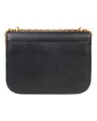 Borsa a tracolla Britten nera in pelle - 24x8x18 cm