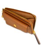 Porte-cartes en Cuir Emerson marron - 10.0x7.5x0.8 cm