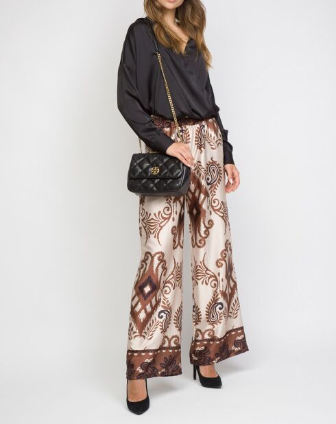 Bandolera negra Willa - 17x24x8 cm