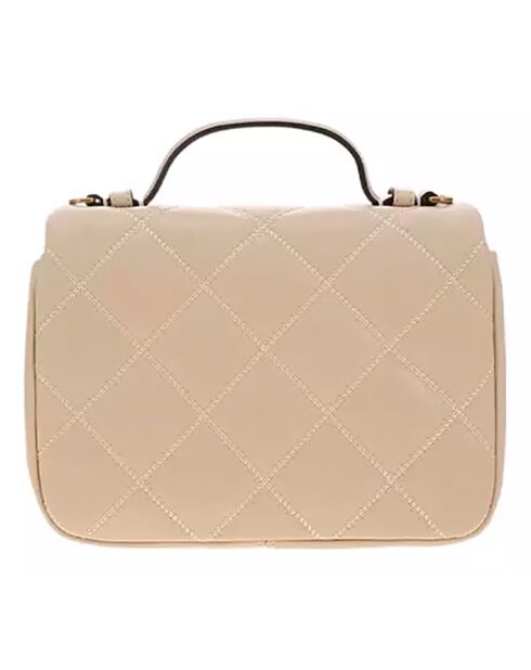 Sac à main en Cuir Willa beige - 23x17x8 cm