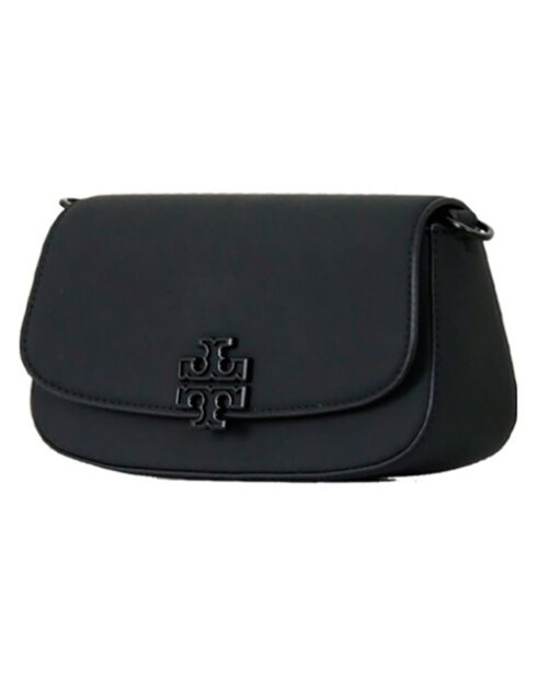 Sac bandoulière en Cuir Britten Matte convertible noir - 22x6.5x12 cm