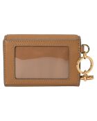 Porte-cartes en Cuir Emerson marron - 11x9x2.5 cm