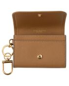 Porte-cartes en Cuir Emerson marron - 11x9x2.5 cm