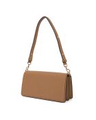Borsa a tracolla convertibile Emerson in pelle marrone - 25x14x7 cm
