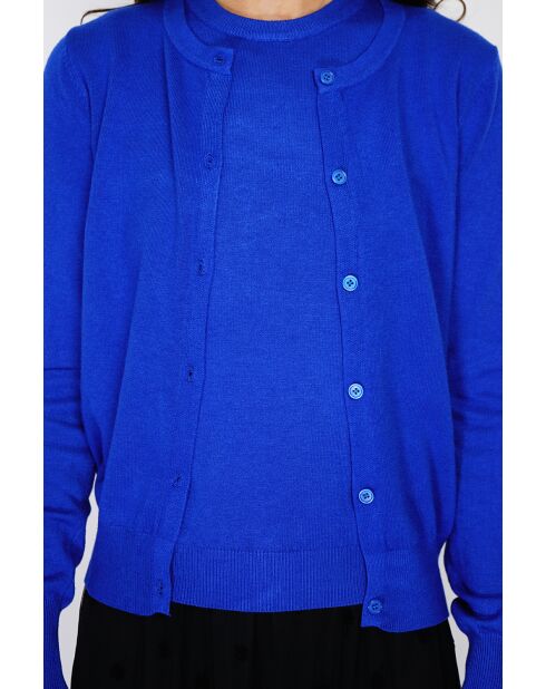 Twin-set en Cachemire mélangé ras de cou royal