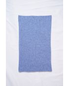 Tour de cou en Cachemire mélangé bleu jeans