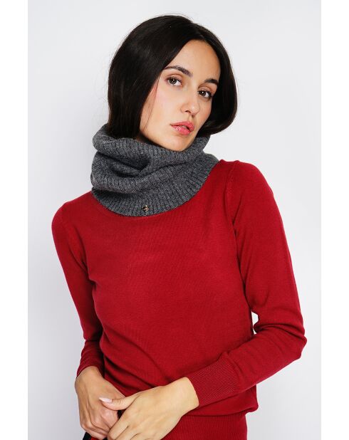 Girocollo Wolf in misto cashmere a 7 fili