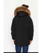 Doudoune imperméable isolation thermique -20 °C noire