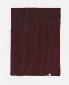 Girocollo bordeaux in misto cashmere a 7 fili