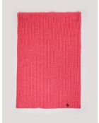 Girocollo rosa in misto cashmere a 7 fili