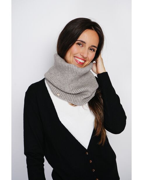 Girocollo Frost in misto cashmere a 7 fili