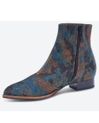 Boots Tenor bleues - Talon 2 cm