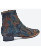 Boots Tenor bleues - Talon 2 cm