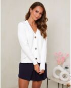 Gilet Constance blanc