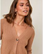 Gilet Constance camel