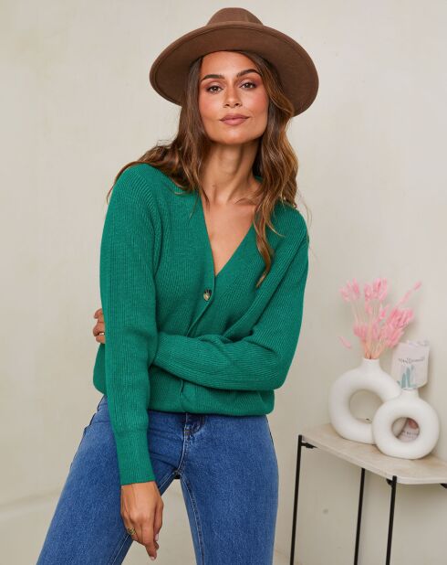 Gilet Constance vert