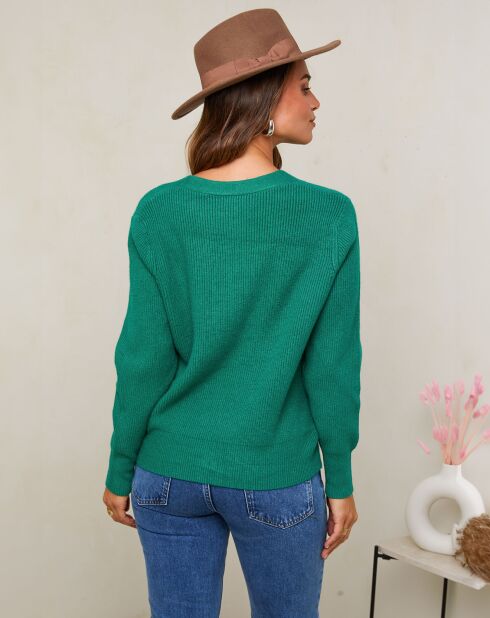 Gilet Constance vert