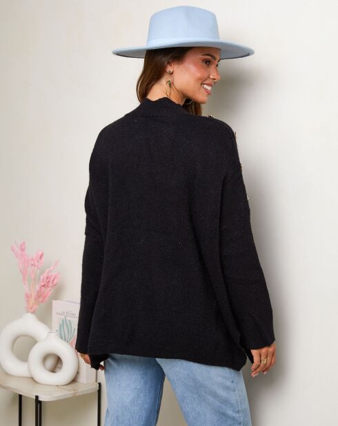 Alicia schwarzer Pullover