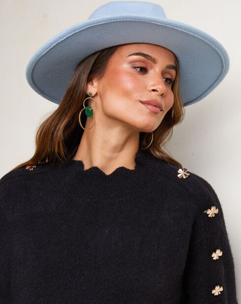 Alicia schwarzer Pullover