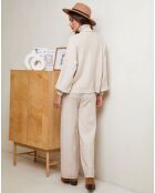 Ensemble Pull & Pantalon Lola beige