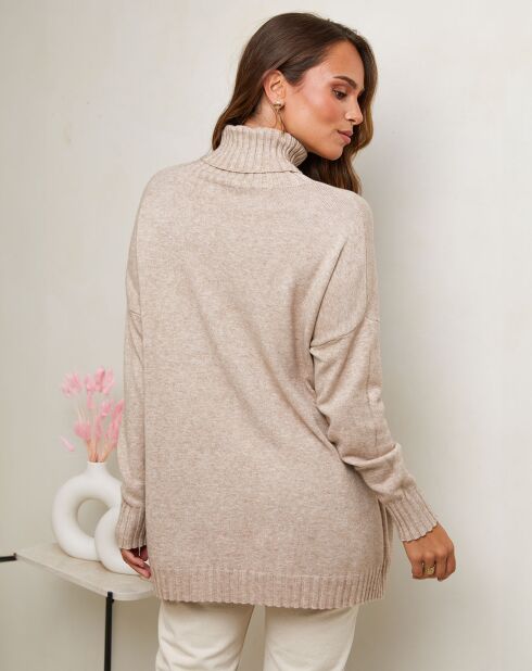 Pull Nour taupe