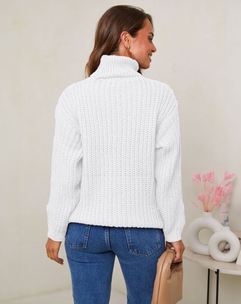 Pull Victoria blanc