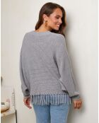 Pull Théa gris