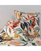 Parure de housse de couette Ninon orange