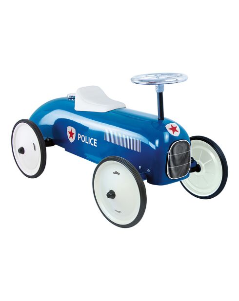 Porteur voiture vintage police - 18 mois et +