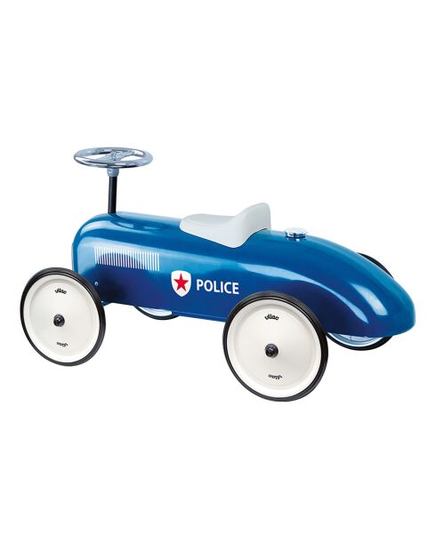 Porteur voiture vintage police - 18 mois et +