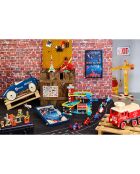 Porteur voiture vintage police - 18 mois et +