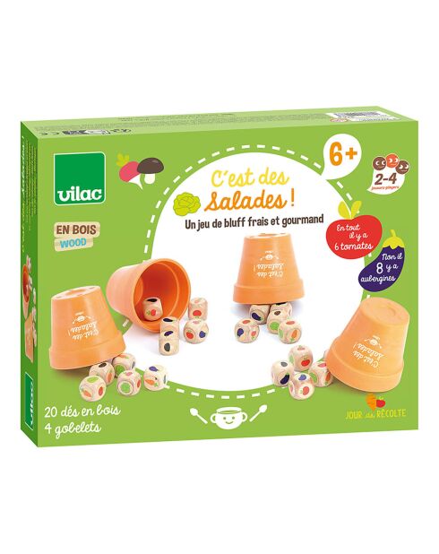 C'est des salades, jeu de bluff Jour de récolte - 6 ans et +