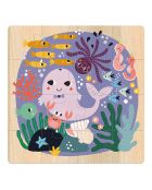 3 Earth-Sea-Sky Puzzles - 16 Teile