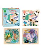 3 Earth-Sea-Sky Puzzles - 16 Teile