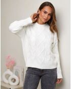 Pull Romane blanc