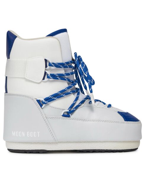 Après-ski blanc/gris/bleu