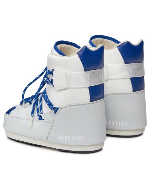Après-ski blanc/gris/bleu