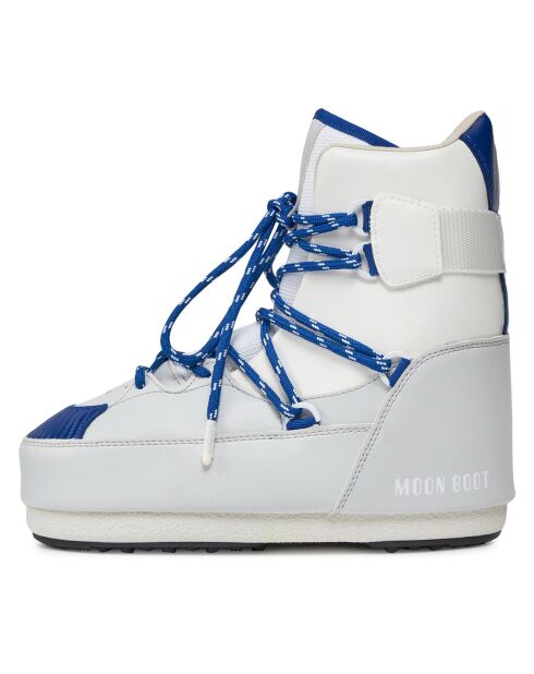 Après-ski blanc/gris/bleu