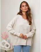 Pull Valentine beige