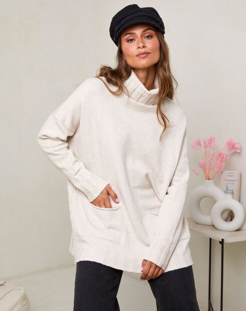 Pull Lise beige